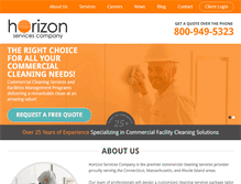 Tablet Screenshot of horizonsvcs.com